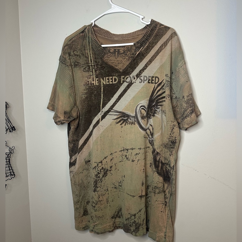 Uhl Studios The Need for Speed Splinter Alley T-shirt Mens XL